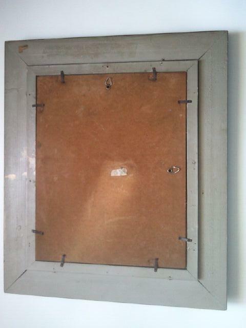 Obraz olejny na desce XVII Wiek Mnich w piwnicy z kieliszkie