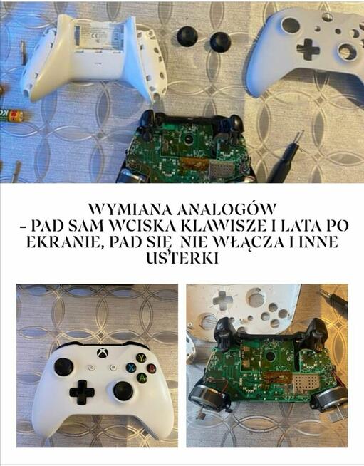 Naprawa telefonów, konsoli Xbox, PlayStation itp.....