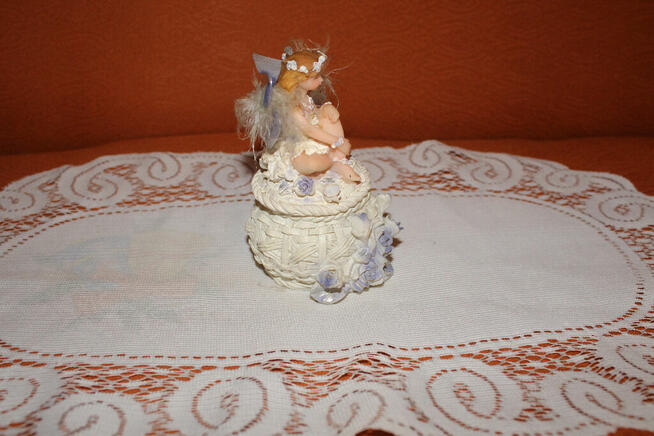 Pudełko aniołek PRL