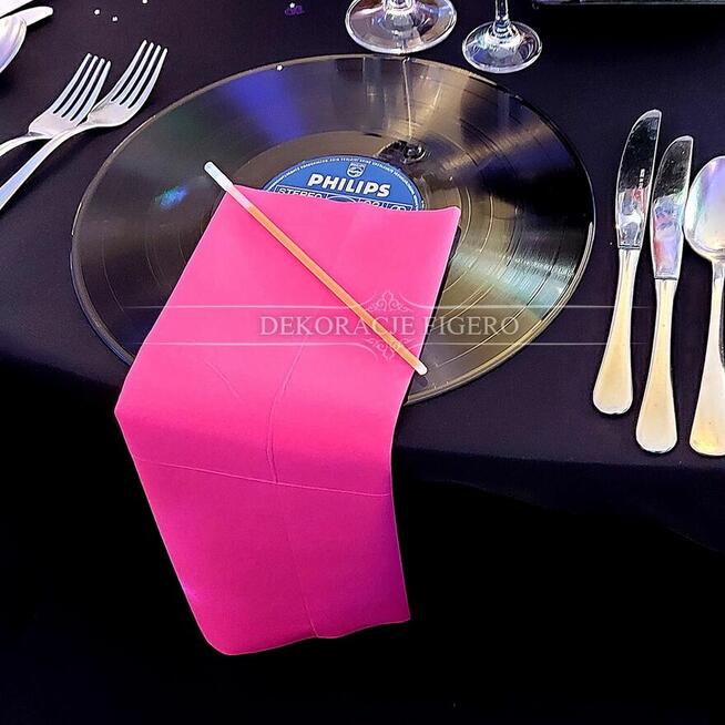 DEKORACJE TEMATYCZNA DISCO lata 70/80 kule lustrzane, płyty