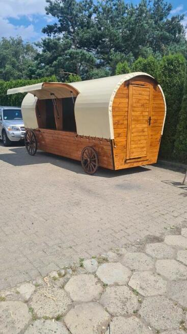 Nowa Przyczepa Wóz gastronomiczny 5 mb x 2 mb