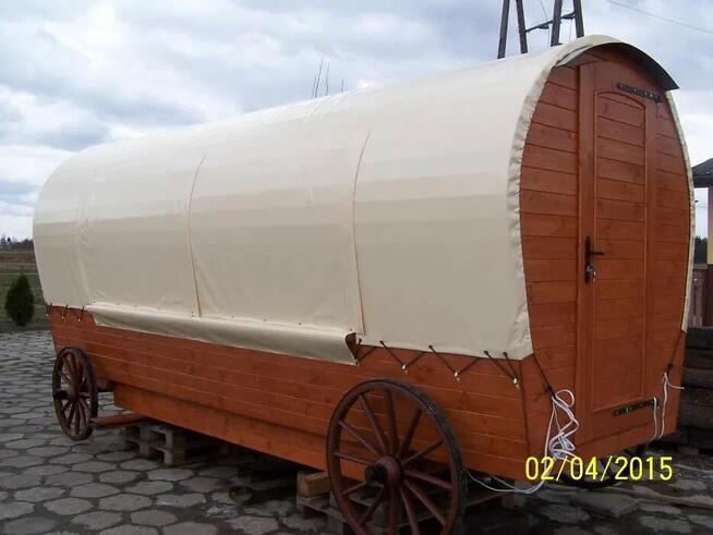 Nowa Przyczepa Wóz gastronomiczny 5 mb x 2 mb