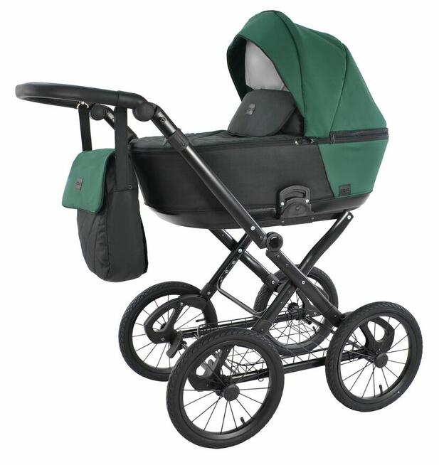 Wózek Dziecięcy Cavo Retro 2w1 + Adaptery Maxi Cosi Cybex
