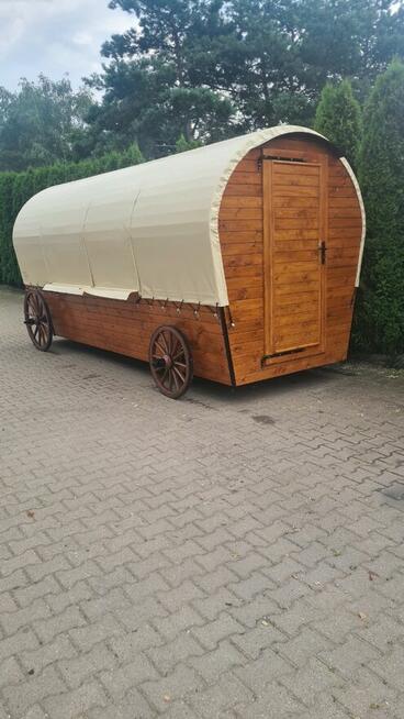 Nowa Przyczepa Wóz gastronomiczny 5 mb x 2 mb