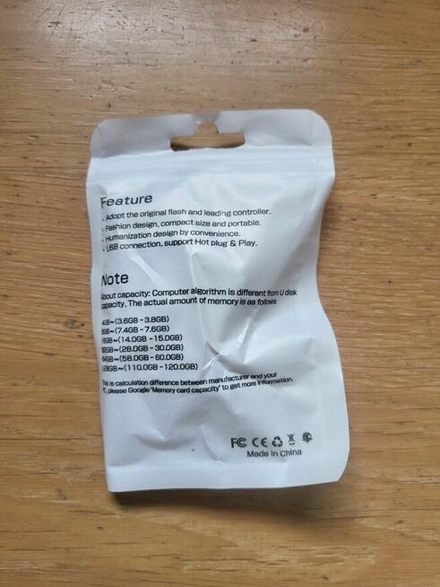 JASTER metalowa żaba kryształowa pamięć USB Pendrive 4GB 2.0