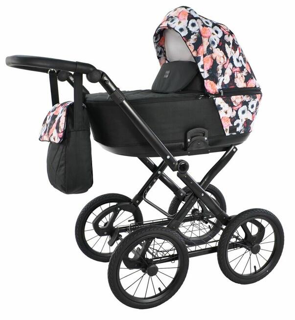 Wózek Dziecięcy Cavo Retro 2w1 + Adaptery Maxi Cosi Cybex