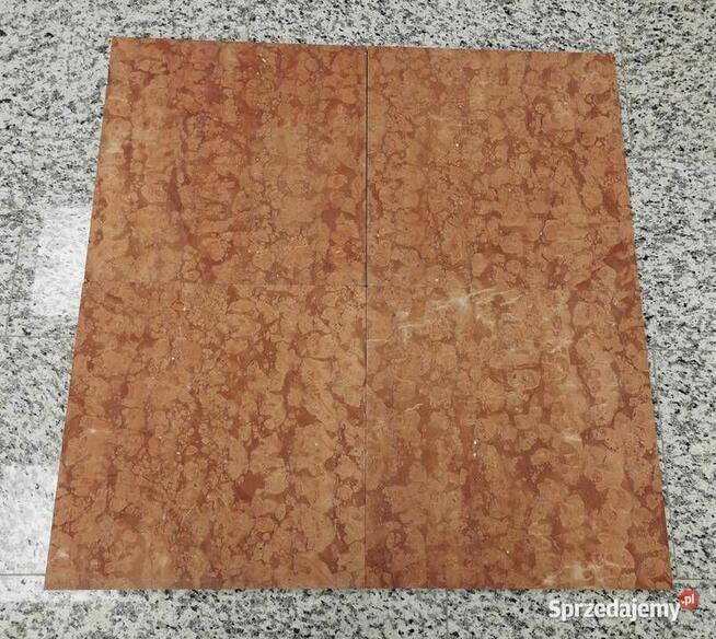 Płytki Marmurowe ROSSO VERONA 40x40x1,5 mat