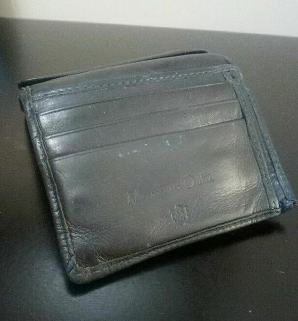 Portfel skórzany massimo dutti
