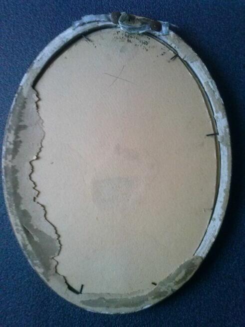 Stary owalny obrazek, 120 zł.