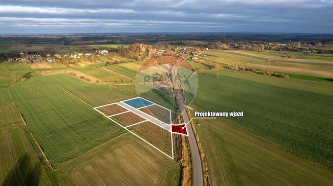 Działki pod zabudowę jednorodzinną w Dobrzycy!