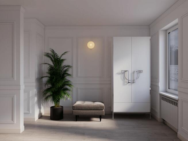 Nierdzewny uchwyt do drzwi szafy