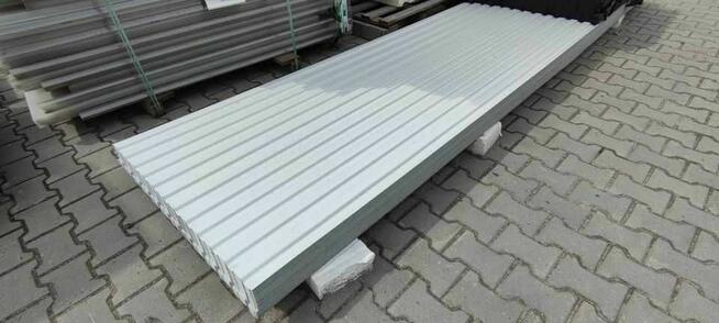 Blacha Trapezowa Na Dach, Garaż, Wiata, Dom, Biała, T-18,