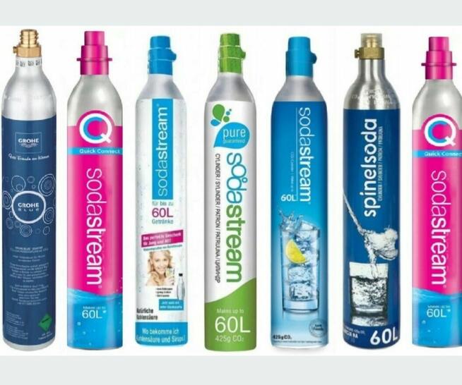 Sodastream butle wymiana CO2
