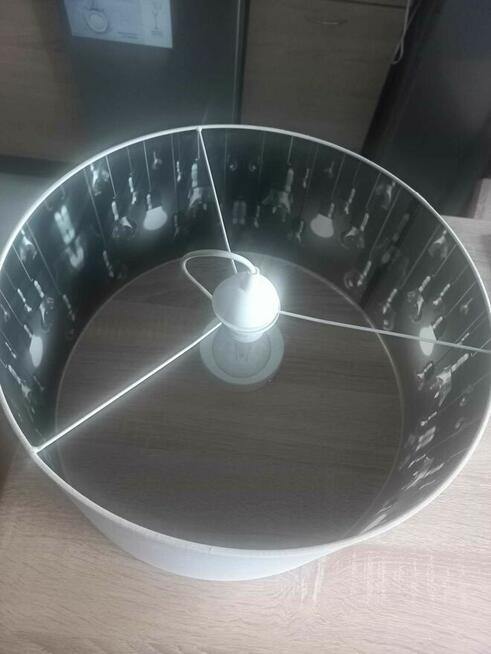 Lampa Wisząca Sufitowa Żyrandol Abażur Nowoczesna. Polecam.