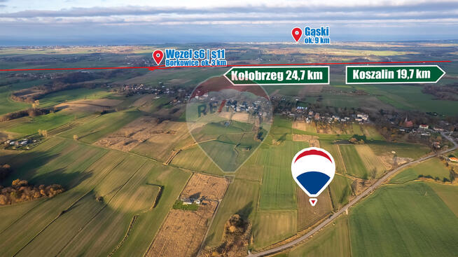 Działki rolno-budowlane w Dobrzycy!!!