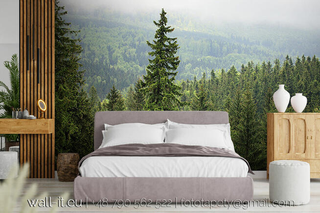 Fototapeta do salonu kwiaty Fototapety wodospad storczyki