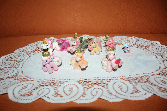 Zestaw koników jednorożców Filly My Litte Ponny