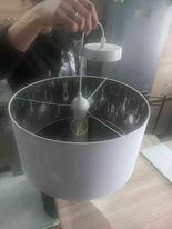 Lampa Wisząca Sufitowa Żyrandol Abażur Nowoczesna. Polecam.