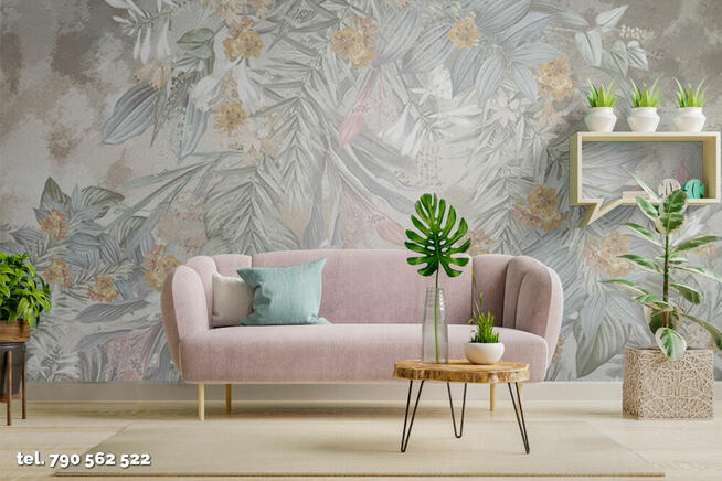 Fototapeta do salonu kwiaty Fototapety wodospad storczyki