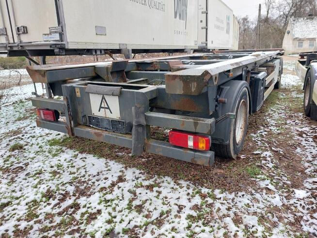 Przyczepa HKM do hakowca hakowa