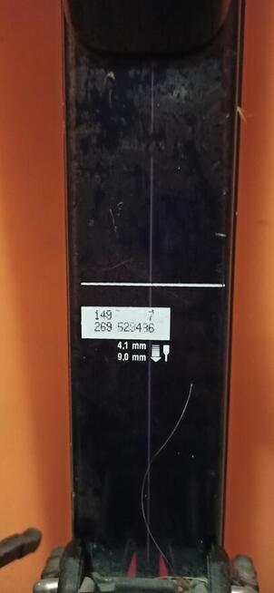 Narty zjazdowe Atomic i buty Salomon