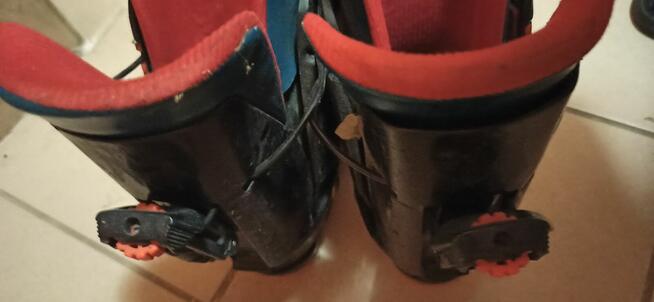 Narty zjazdowe Atomic i buty Salomon