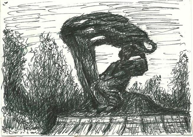 Grafiki: linoryty, rysunki, różne tematy, Renata Bulicz (W.)