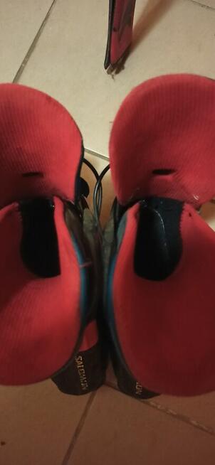 Narty zjazdowe Atomic i buty Salomon