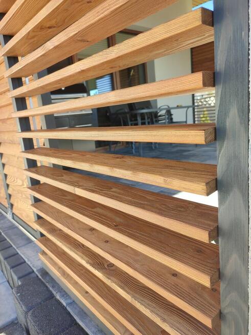 Zadaszenia Tarasy Altany Ruchome Deseczki Żaluzje Drewaniane