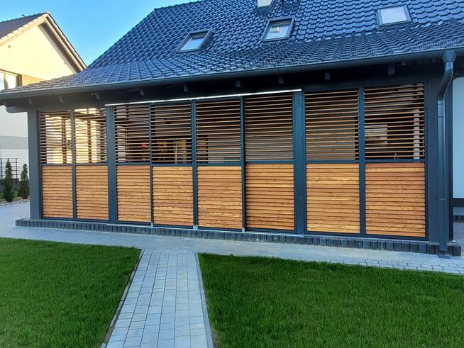 Zabudowy Tarasów Altany Wiaty Zadaszenia Ruchome Deseczki