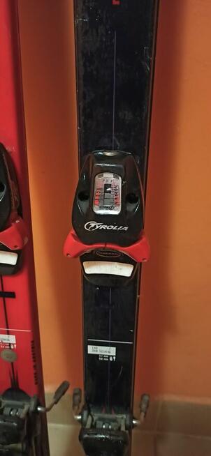 Narty zjazdowe Atomic i buty Salomon