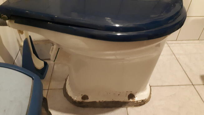 Wyprzedaż garażowa: zdemontowany uzywany kompletny WC