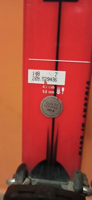 Narty zjazdowe Atomic i buty Salomon