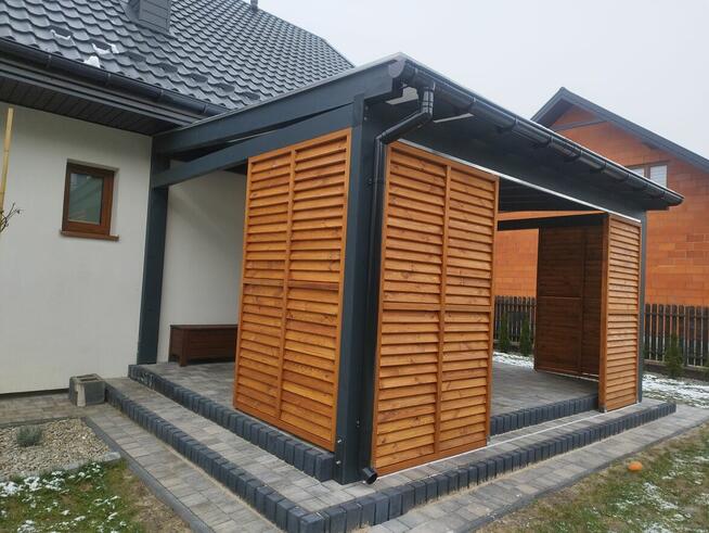 Zabudowy Tarasów Altany Wiaty Zadaszenia Ruchome Deseczki