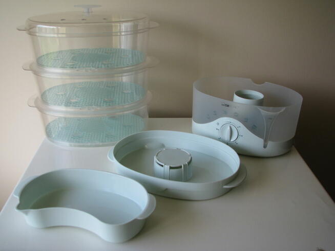 Parowar Clatronic DG3235 gotowanie na parze 3 poziomowy