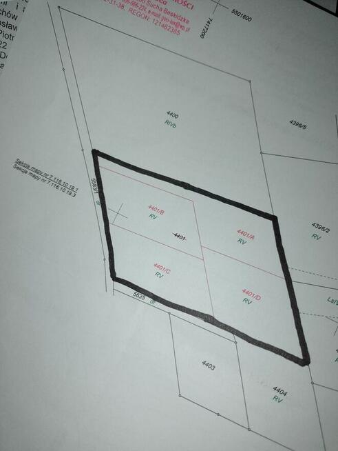 Widokowa działka Jordanow pow.suski