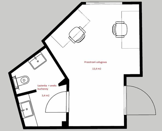 Lokal z łazienką Ełk