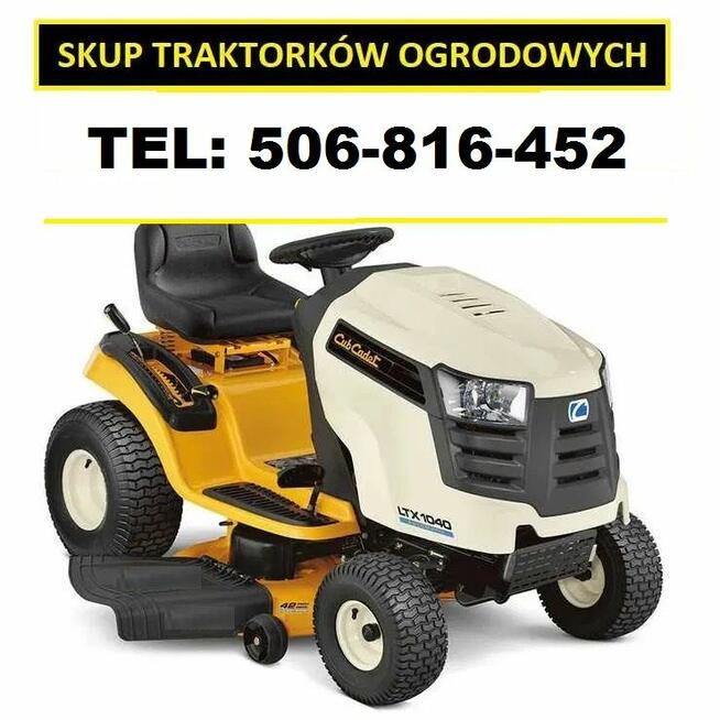 SKUP TRAKTORKÓW DO TRAWY *TRAKTORKI *KOSIARKI *TRAKTOREK