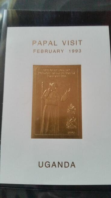 Sprzedam medale pozłacane JPII -2014 rok.