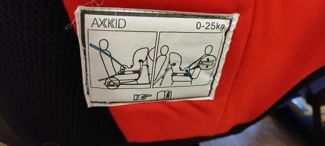 Fotelik dziecięcy AxKid minikid 0-25 kg