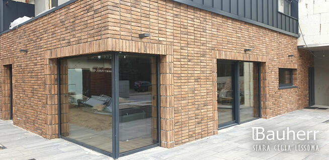 Stara cegła elewacyjna BAUHERR lessowa 1m2