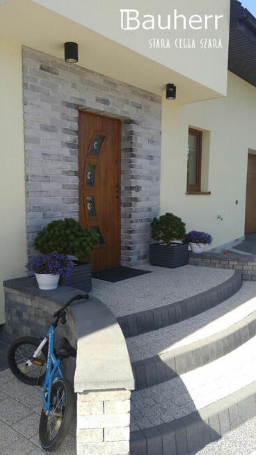 Cegła elewacyjna płytki elewacyjne szara 1m2