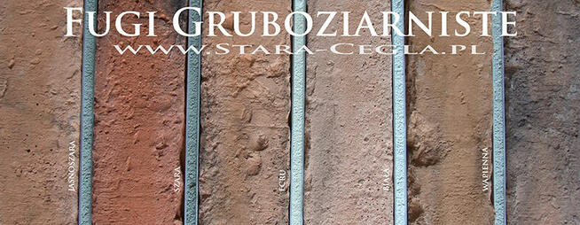 Fuga do starych cegieł 5 kg, gruboziarnista ELASTYCZNA !!!