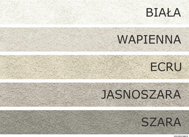 Fuga do starych cegieł 5 kg, gruboziarnista ELASTYCZNA !!!