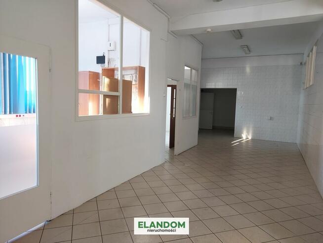 Lokal parterowy z magazynem, duży parking