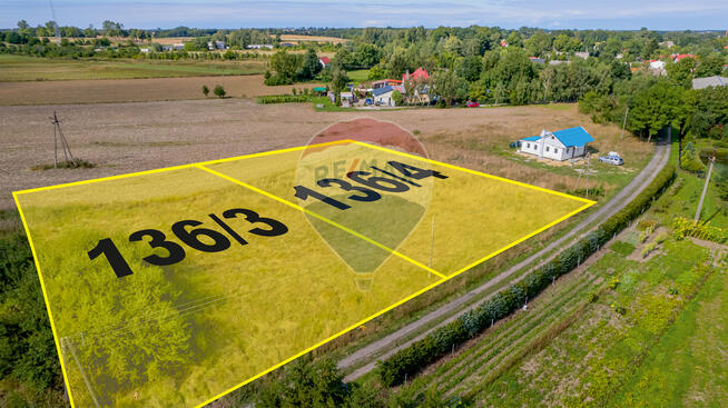 Działka z pozwoleniem na budowę - 6 km od morza!