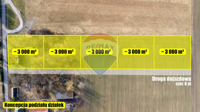 Duża działka z potencjałem inwestycyjnym!