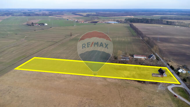 Duża działka z potencjałem inwestycyjnym!