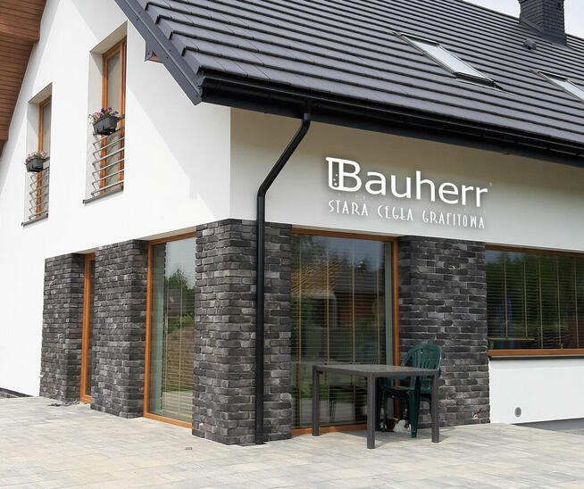 Cegła Elewacyjna płytki elewacyjne ghrafit antracyt 1m2