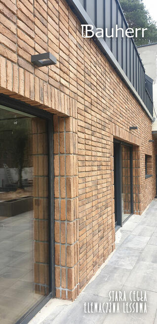Stara cegła elewacyjna BAUHERR lessowa 1m2